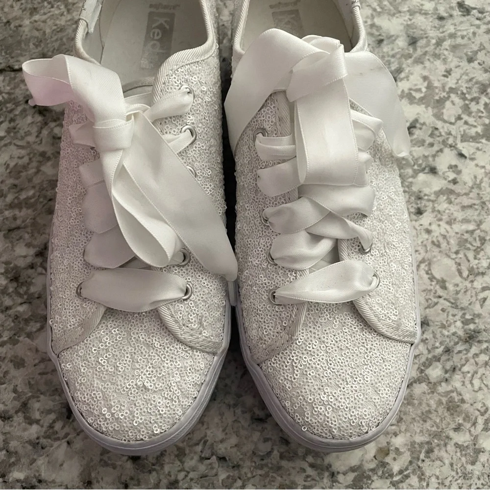 Sparkly platform Keds sneakers - Picture 3 of 4